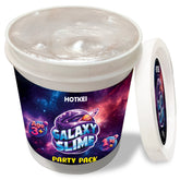 HOTKEI (1 Kg) White Galaxy Slime for Kids DIY Fruit Scented Metallic Magic Toy Slimy Slime Gel Jelly Putty Art Toys Birthday Gift Box for Boys Girls 3 to 10 Years