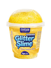 HOTKEI Yellow Glitter Slime for Kids 3+ Years Super Stretchy, Soft & Smooth Premium Shiny Slime Non-Toxic Sparkle Fun Slime Toy Birthday & Return Gift for Boys and Girls