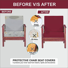 LAZI | Wooden sofa cushion cover on livebetterindia.com