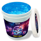 HOTKEI (1 Kg) Blue Galaxy Slime for Kids DIY Fruit Scented Metallic Magic Toy Slimy Slime Gel Jelly Putty Art Toys Birthday Gift Box for Boys Girls 3 to 10 Years