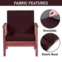 HOTKEI | Soft and Stretchable Fabric Sofa Cushion Cover on livebetterindia.com