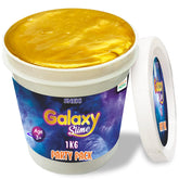 SNEKI Galaxy Slime Shiny Fruit Scented Metallic Gel Slime Jelly for Kids Art and Craft