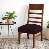 Hotkei | soft wine poly blend dining base cover on livebetterindia.com