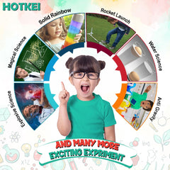 HOTKEI 99+ Educational Science Experiment Kit for kids above 15-year