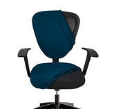 HOTKEI | Airforce Blue color office chair cover on livebetterindia.com