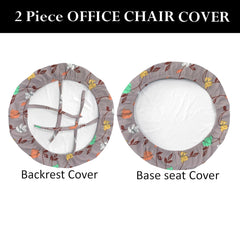 HOTKEI | Printed chair back rest and cushion cover on livebetterindia.com