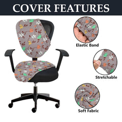 HOTKEI | Elastic Office Chair cover benefits on livebetterindia.com