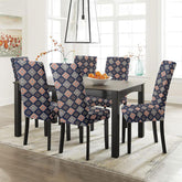 HOTKEI Graphic Printed Dining Chair Cover Stretchable Cushion Slipcover and Seat Protector