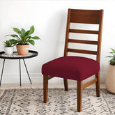 Hotkei | Maroon Stitched dining base cover on livebetterindia.com