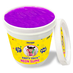 Hotkei | 1 kg Purple Neon slime bucket on livebetterindia.com