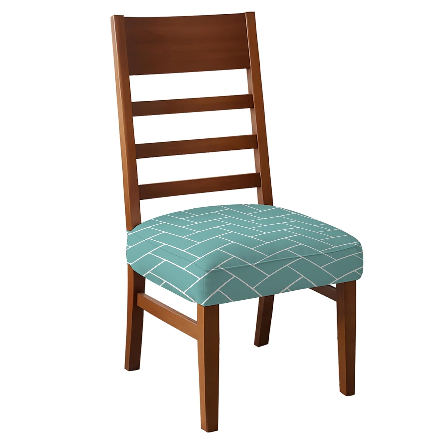 HOTKEI | Brick Printed Dining chair base cover on livebetterindia.com