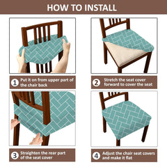 Hotkei | Printed chair cover installation guide on livebetterindia.com