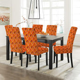 HOTKEI Set of 6 Dining chair cover for home on livebetterindia.com