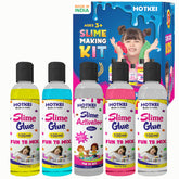 Hotkei | 100 ml glue and activator slime making kit on livebetterindia.com