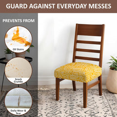 Hotkei | dining chair cover to protect from dust and stains on livebetterindia.com