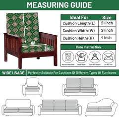 LAZI | Measurement guide for sofa cushion cover on livebetterindia.com