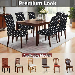 LAZI | premium printed dining chair cover on livebetterindia.com