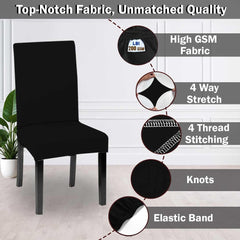 Lazi | Comfortable fabric cover for dining chair on livebetterindia.com