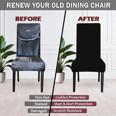 Lazi | Slipcovers for old dining chair on livebetterindia.com