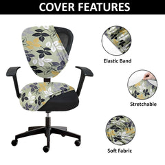 LAZI | Soft fabric stretchable chair cover on livebetterindia.com
