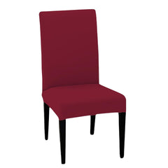 LAZI | Maroon dining chair cover for 1 chair on livebetterindia.com