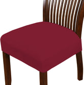 Lazi | Maroon Polyester dining base cover on livebetterindia.com