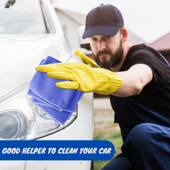 LAZI | Blue Car cleaning towel on livebetterindia.com