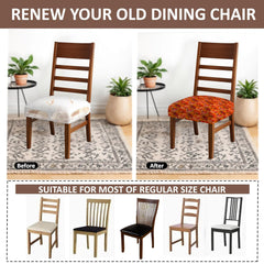 LAZI | Digital printed chair cushion cover on livebetterindia.com