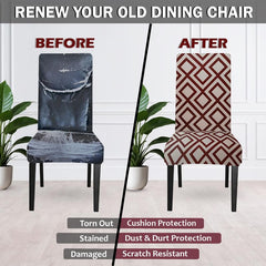 LAZI | Dining chair protecting cover on livebetterindia.com