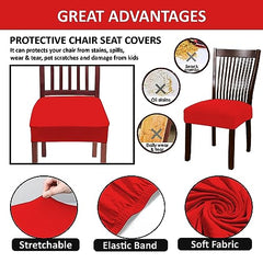 Hotkei | soft and stretchable dining cushion cover with livebetterindia.com