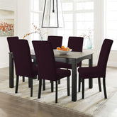 LAZI | 6 dining chair seat covers set on livebetterindia.com