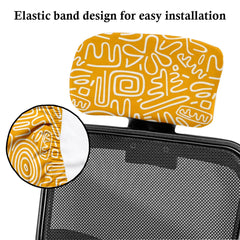 Lazi | Elastic fit headrest cover on livebetterindia.com