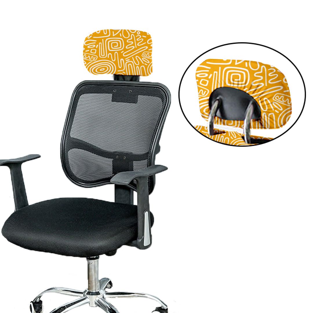 Lazi | office chair headrest cover on livebetterindia.com