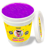 HOTKEI (1 Kg Neon Slime) Purple Fruit Scented Big Slimy Slime Gel Jelly Putty Toy Slime Bucket kit Set Toys for Girls Boys Kids Neon Slime
