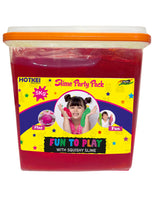 HOTKEI (5 Kg Slime) Pink Fruit Scented Big DIY Magic Toy Slimy Slime Clay Gel Jelly Putty Set kit Toys for Boys Girls Kids Slime Party Pack Bucket