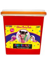 HOTKEI (5 Kg Slime) Red Fruit Scented Big DIY Magic Toy Slimy Slime Clay Gel Jelly Putty Set kit Toys for Boys Girls Kids Slime Party Pack Bucket
