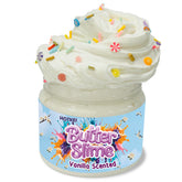 HOTKEI White Color Vanilla Scented Butter Slime for kids 3 to 10 years Kit Set with Sprinkles Candy Charms Soft Stretchy Toy Slime Birthday Return Gift Toys for Kids Boys Girls Birthday