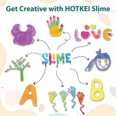 HOTKEI Slime Activator and Glue Liquid Kit for Slime Making at Home (Make 30+ Slime)