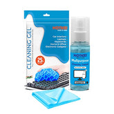 HOTKEI 100ml Laptop Screen Cleaning Liquid and Keyboard Cleaning Gel Kit for Easy Cleaning
