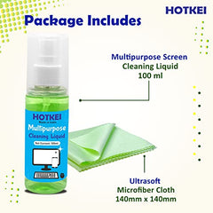 HOTKEI | Green Scented Laptop Screen cleaning Spray on livebetterindia.com