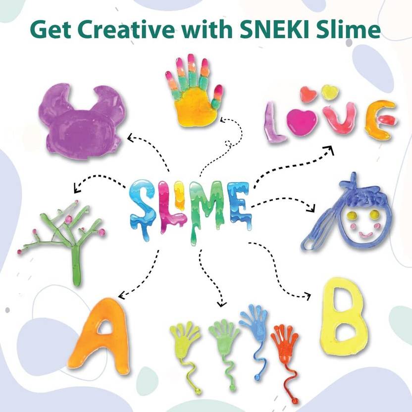 SNEKI | creativity with slime making on livebetterindia.com