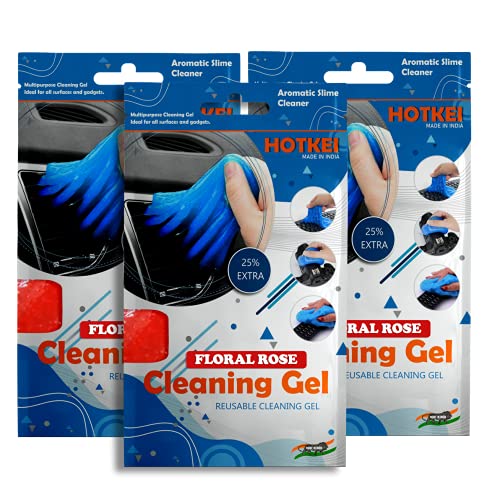 Hotkei | Red scented cleaning slime gel on livebetterindia.com