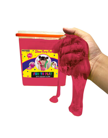 Hotkei | Pink Rose slime bucket for kids party activity on livebetterindia.com 