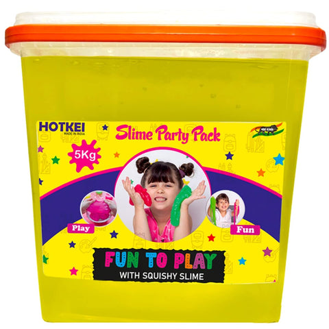 Hotkei | 5 kg yellow lemon scented slime bucket on livebetterindia.com 