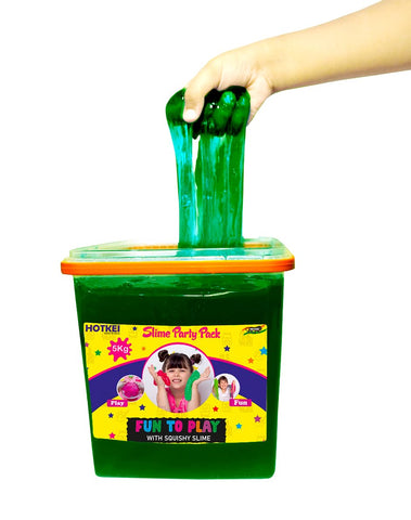 Hotkei | Green slime bucket for kids party activity on livebetterindia.com 