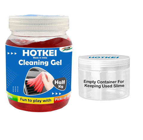 HOTKEI | Red Rose scented cleaning slime for AC vent on livebetterindia.com 