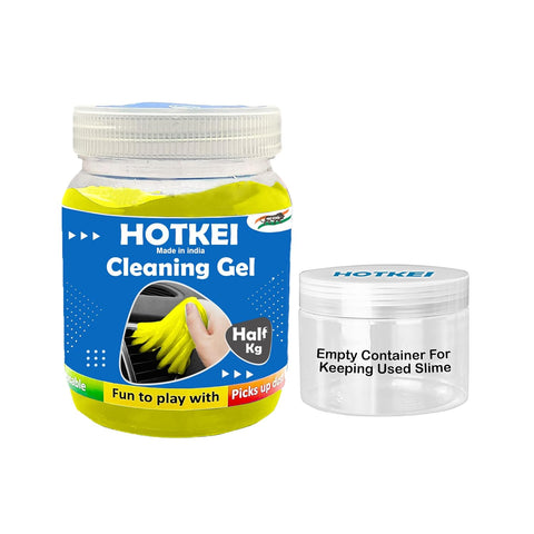 HOTKEI | Yellow lemon scented slime for car dashboard on livebetterindia.com 