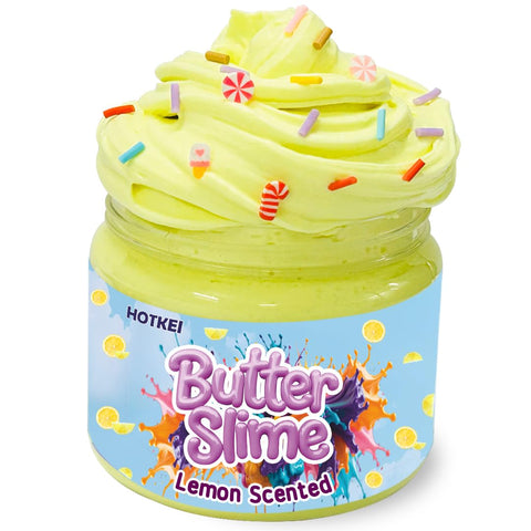 HOTKEI Scented yellow slime for kids playtime on livebetterindia.com