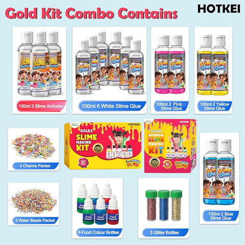 HOTKEI Slime Making Kit – 60+ Slimes – Large Kit