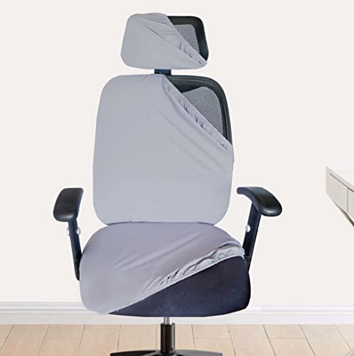 HOTKEI | grey office boss chair cover on livebetterindia.com